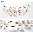 12pc 3D Butterfly Wall Stickers Decals Home Bathroom Decor DIY Removable White - Furniture4Design