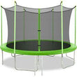 14Ft Trampoline with Safety Enclosure Net Combo Bounce Jump Outdoor - Furniture4Design