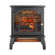 18 inch 3D Infrared Electric Stove with Three-sided view&Realistic 3D Flame - Furniture4Design