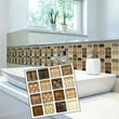 18PCS 3D Self-Adhesive Tile Sticker Bathroom Kitchen Wall Stickers Decors - Furniture4Design