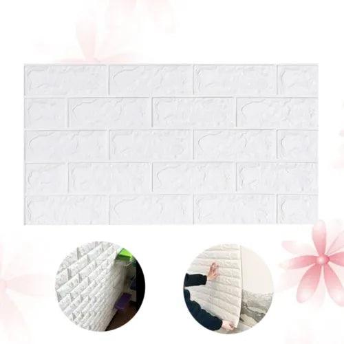 1Pc 3d Wall Panels Sticker Self- Adhesive Wall Tiles Kitchen Tile Stickers - Furniture4Design