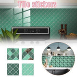 1Set 10PC Self Adhesive Tile 3D Sticker Kitchen Bathroom Wall Sticker Decoration - Furniture4Design