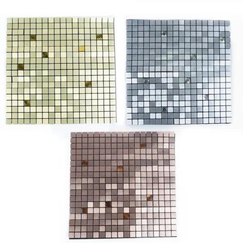 1x Tile Wall Sticker Vinyl Peel And Stick Self Adhesive Backsplash 3D Mosaic UK - Furniture4Design