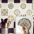 20 PCS 3D ART MOROCCAN TRANSFER SELF-ADHESIVE BATHROOM KITCHEN WALL TILE STICKER - Furniture4Design