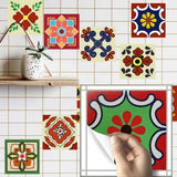 20 PCS DIY MOROCCAN TRANSFER SELF-ADHESIVE BATHROOM KITCHEN WALL TILE STICKER - Furniture4Design