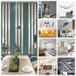 20Pcs Long Strip 3D Mirror Acrylic Wall Stickers Self-adhesive Tile Rectangle - Furniture4Design