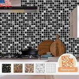 20x Self-adhesive Mosaic Tile Sticker Kitchen 3D Wall Stickers Vinyl Wallpaper - Furniture4Design