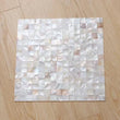 225 Pcs Kitchen Backsplash Tile Shell Wall Sticker Bedroom Decore Ceramic - Furniture4Design