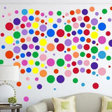 264PCS WALL STICKERS POLKA DOT DECAL DOTS VINYL MURAL ART HOME KIDS ROOM DECOR - Furniture4Design