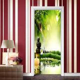 2pcs Living Room Stickers Bedroom Wall Stickers Door Stickers - Furniture4Design