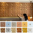 2PCS Waterproof 3D Wallpaper Foam Panel Tile Wall Sticker Home Decor - Furniture4Design