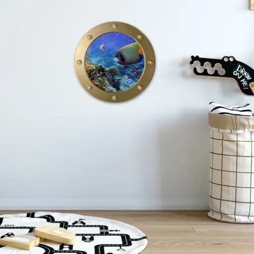 3 D Ocean Sea Wall Decals Stickers Door Home Decor Household - Furniture4Design