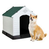 32 Inch Large Dog House Kennel Durable Plastic Dog House for Small Medium Large - Furniture4Design