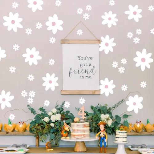 33PCS WALL STICKERS FLOWER DECAL VINYL MURAL ART DIY HOME KIDS LIVING ROOM DECOR - Furniture4Design