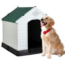 39 Inch Large Dog House Kennel Durable Plastic Dog House for Small Medium Large - Furniture4Design