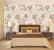 3D Black Leaf Tile ZHUA027 Wallpaper Wall Murals Removable Self-adhesive Zoe - Furniture4Design