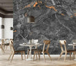 3D Black Marble ZHU090 Texture Tiles Marble Wallpaper Wall Mural Removable Zoe - Furniture4Design