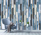 3D Blue Tile 2404 Wallpaper Mural Paper Wall Print Indoor Murals CA Coco - Furniture4Design