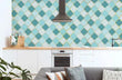 3D Blue Tiles G4343 Wallpaper Wall Murals Removable Self-adhesive Erin - Furniture4Design