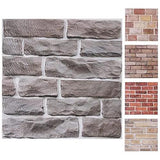 3D Brick Peel and Stick Wallpaper, 3D Brick Wall Panels Self 20 Pack Style-B - Furniture4Design