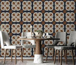 3D Brown Petal Tiles 26396NA Wallpaper Wall Murals Removable Wallpaper Fay - Furniture4Design