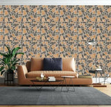 3D Brown Tile Fragments 26224NA Wallpaper Wall Murals Removable Wallpaper Fay - Furniture4Design