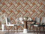 3D Brown Tile O2447 Wallpaper Wall Murals Removable Wallpaper Sticker Eve - Furniture4Design