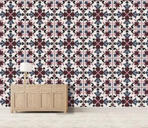 3D Brown Tile Pattern 42121NA Wallpaper Wall Murals Removable Wallpaper Fay - Furniture4Design