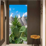 3d Cactus Poster Door Sticker Removeable Self-adhesive Decal Embellish For Room - Furniture4Design