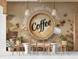 3D Coffee Coffee Bean Burnisher Self-adhesive Removeable Wallpaper Wall Mural1 - Furniture4Design