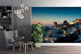 3D Countryside Night Scene Sea Self-adhesive Removeable Wallpaper Wall Mural1 - Furniture4Design