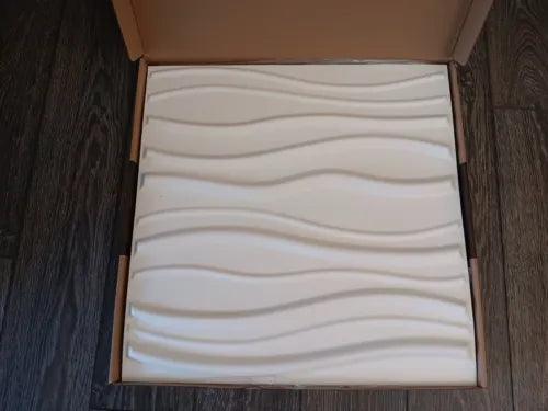 3D Current Wall Panel Tiles 36 Panels Made by Inhabit - Furniture4Design