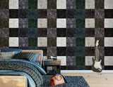 3D Dark Tile Lattice 26386NA Wallpaper Wall Murals Removable Wallpaper Fay - Furniture4Design