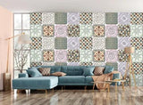 3D Elegant Tile Pattern G3767 Wallpaper Wall Murals Removable Self-adhesive Erin - Furniture4Design