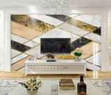 3D Golden Tile ZHU8975 Wallpaper Wall Mural Removable Self-adhesive Zoe - Furniture4Design