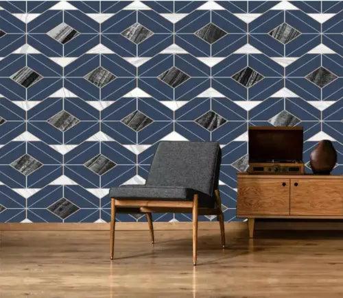 3D Graphic Tiling 38502NA Wallpaper Wall Murals Removable Wallpaper Fay - Furniture4Design