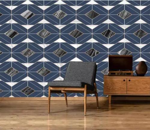 3D Graphic Tiling ZHUA3102 Wallpaper Wall Murals Removable Self-adhesive Amy - Furniture4Design