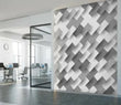 3D Gray Brick ZHU011 Texture Tiles Marble Wallpaper Wall Mural Removable Zoe - Furniture4Design