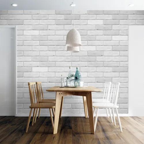 3D Gray Wall Tiles O3085 Wallpaper Wall Murals Removable Wallpaper Sticker Eve - Furniture4Design