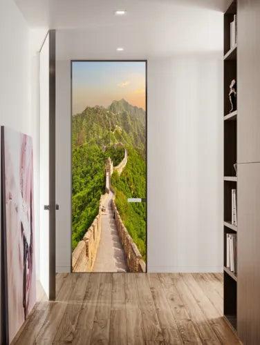 3D Great Wall Self-adhesive Wall Murals Dinning Room Door Poster - Furniture4Design