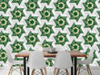 3D Green Tile Pattern G3768 Wallpaper Wall Murals Removable Self-adhesive Erin - Furniture4Design