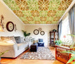 3D Green Tile Petals NA3469 Ceiling WallPaper Murals Wall Print Decal AJ US Fay - Furniture4Design