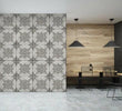 3D Grey Petal Tiles 26393NA Wallpaper Wall Murals Removable Wallpaper Fay - Furniture4Design