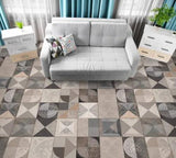 3D Grey Tiles 16178NA Floor WallPaper Murals Wall Print 5D AJ WALLPAPER AU Fay - Furniture4Design