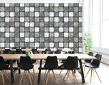 3D Grey Tiles O572 Wallpaper Wall Murals Removable Wallpaper Sticker Fay - Furniture4Design