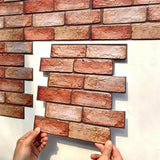 3D Imitation Brick Wall Stickers Home Decor PVC Self-adhesive Wallpaper Decal - Furniture4Design