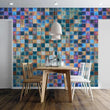 3D Mosaic Tiles 6006 Wallpaper Mural Paper Wall Print Indoor Murals CA Sinsin - Furniture4Design