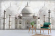 3D Mosque Marbling Gray Self-adhesive Removeable Wallpaper Wall Mural1 1979 - Furniture4Design