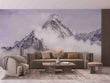 3D Mountain Fog Gray Stone Self-adhesive Removeable Wallpaper Wall Mural1 1676 - Furniture4Design