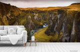 3D Mountain Grassland Sea Self-adhesive Removeable Wallpaper Wall Mural1 4140 - Furniture4Design